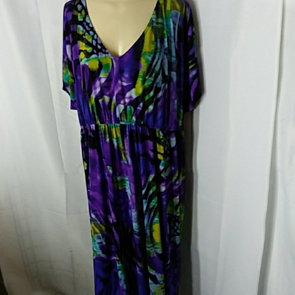 Avenue Dresses & Skirts - Avenue Plus Purple Maxi dress